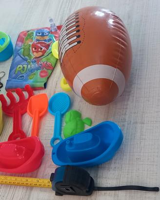 Giochi da mare e da spiaggia secchiello braccioli