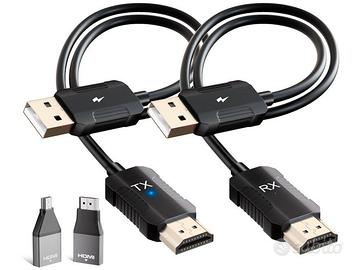 HDMI Wireless Trasmettitore e Ricevitore, Decodifi
