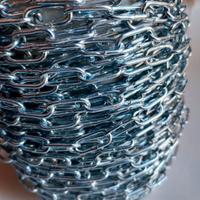 22 METRI LINEARI CATENELLA ACCIAIO ZINCATO