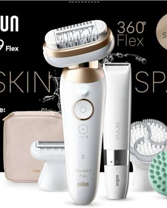 Braun Silk-epil 9 Flex Skin Spa NUOVO sigillato
