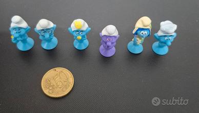 Puffi a ventosa - stile Stikeez