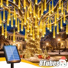 Luci a LED a forma di fatina ad energia solare,