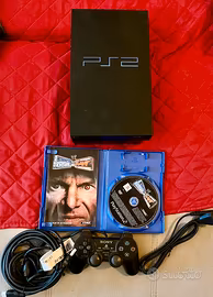 PS2 Fat SCPH-39004 con Controller, Cavi e Gioco