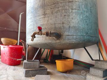 serbatoio acciaio 1000 litri