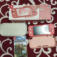 Nintendo switch lite più gioco Minecraft 