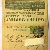 Regno 1921 Biglietto Postale intero 15 c