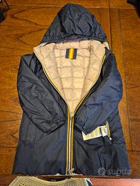 piumino reversibile k way ORIGINALE 