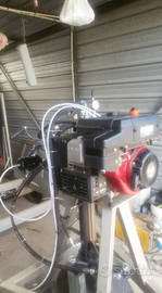 Carrello,barca gozzo, motore 6 CV