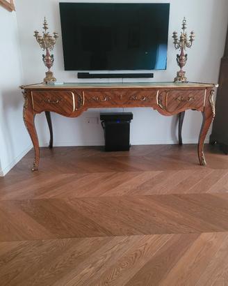 Scrivania in stile, legno massello 