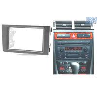 CORNICE NERA RADIO 2-DIN PER AUDI A6 E ALLROAD
