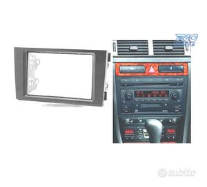 CORNICE NERA RADIO 2-DIN PER AUDI A6 E ALLROAD