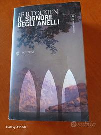 TOLKIEN IL SIGNORE DEGLI ANELLI BOMPIANI con mappa
