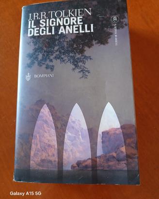 TOLKIEN IL SIGNORE DEGLI ANELLI BOMPIANI con mappa