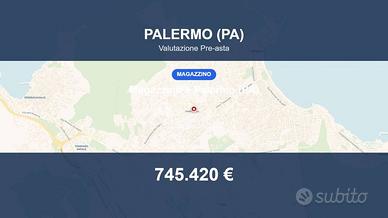 Immobile in asta di 888 m² a Palermo