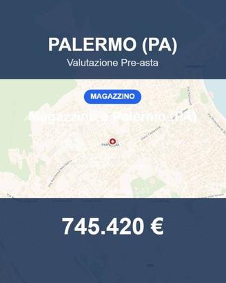 Immobile in asta di 888 m² a Palermo