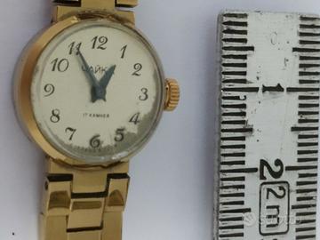 Orologio Russo SSSR Lanka 17 Rubini antico 1940