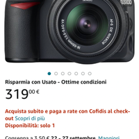 Nikon D3100 - Obiettivo AF-S DX 18-55 VR