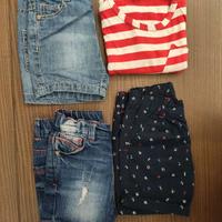 Vestiti 6 9 mesi IDEXE' 3 pantaloncini 1 t-shirt