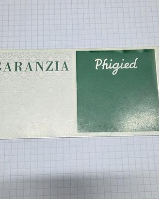certificati garanzia Phigied 
