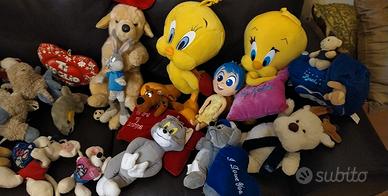 collezione di peluche 