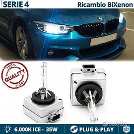 Lampade BI-XENON D1S Bmw Serie 4 F32 F33 F36 6000K
