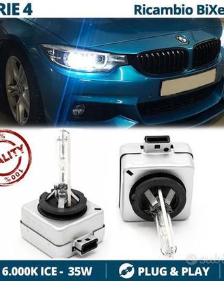 Lampade BI-XENON D1S Bmw Serie 4 F32 F33 F36 6000K