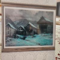 quadro olio su tela 60 X 80 di Carlo Bossone 