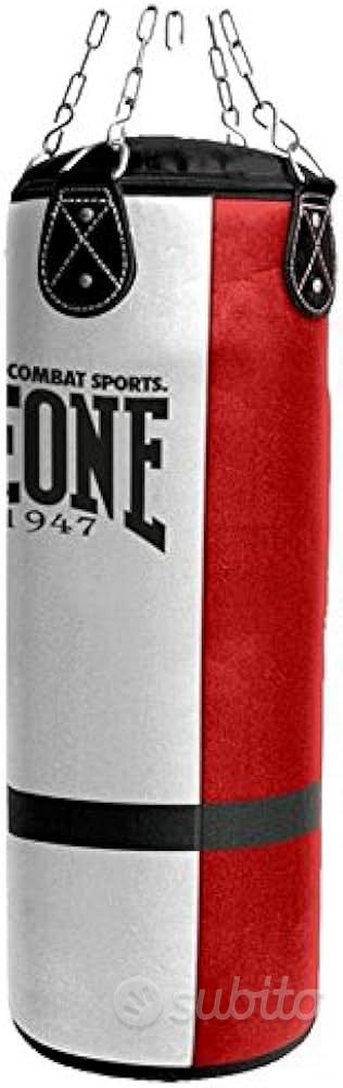 Sacco Boxe 120 Cm Pieno 35 Kg - Made In Italy - Similpelle Resistente