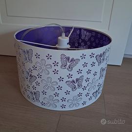 Lampadario farfalle camera bambina