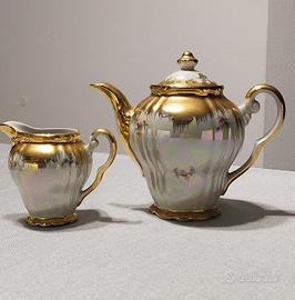 Teiera e lattiera antiche 