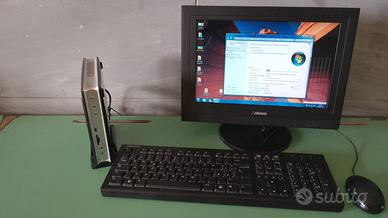 MiniPC  Zotac ZBOX dualcore+Monitor+Tastiera+mouse