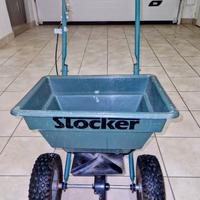 Carrellino giardinaggio spandiconcime e spargisrmi