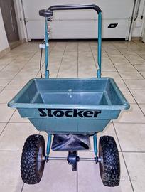 Carrellino giardinaggio spandiconcime e spargisrmi