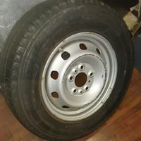 Ruota di scorta Michelin del 15 Fiat Ducato