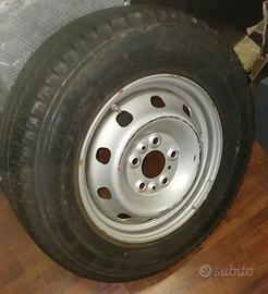 Ruota di scorta Michelin del 15 Fiat Ducato