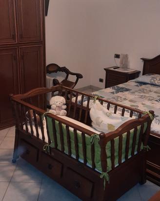 letto bimbi a cancello vintage