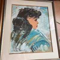 Quadro “Impressione Spagnola con cornice