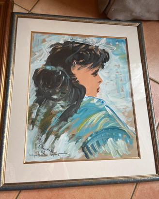 Quadro “Impressione Spagnola con cornice