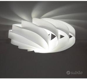 Lampada plafoniera Linea Zero P70 bianca 