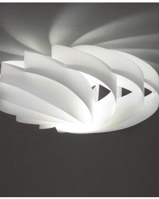 Lampada plafoniera Linea Zero P70 bianca 