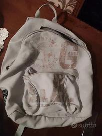 Zaino fantasia tigre capiente Downtown grigio oro 