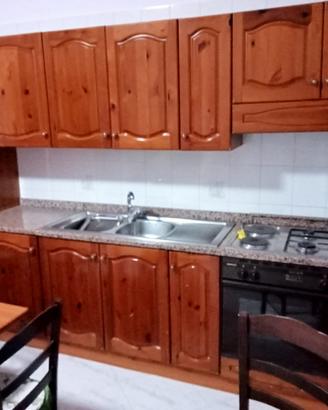 cucina in legno .
