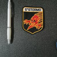 Patch 6 stormo Diavoli Rossi Aeronautica Militare