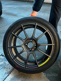 Cerchi Autec 17 4x100 gommati