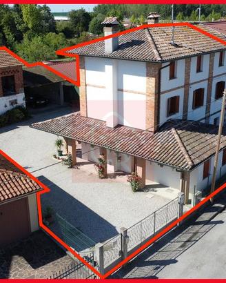 Ampia BIFAMILIARE con terreno a Castello di Porpet