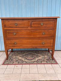 Cassettone in stile Luigi XVI in ciliegio