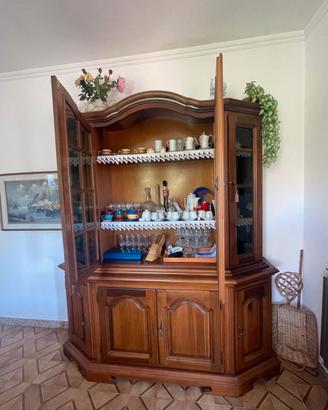 Sala da pranzo completa in noce nazionale – tavolo