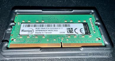 RAM notebook Wooposit 8GB DDR4 SO-DIMM 3200