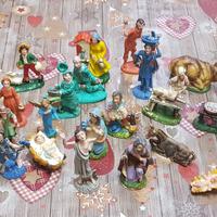 PERRSONAGGI PRESEPE VINTAGE USATI LOTTO