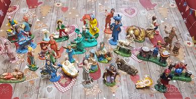 PERRSONAGGI PRESEPE VINTAGE USATI LOTTO